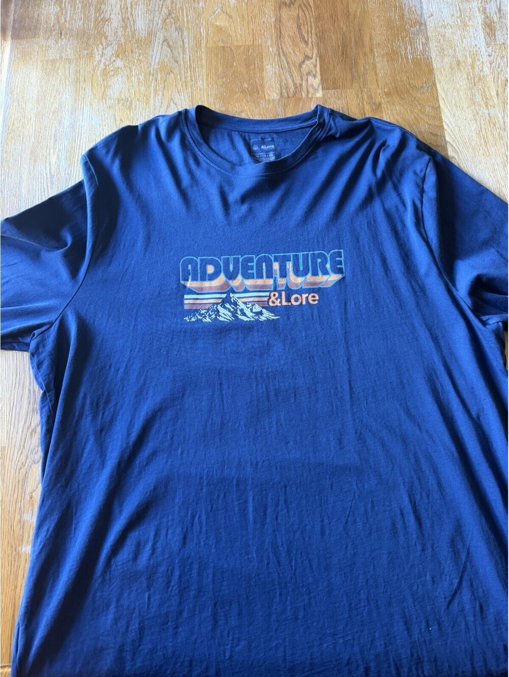 Adventure & Lore By Tahoe River Long Sleeve (Men's XXL) Blue